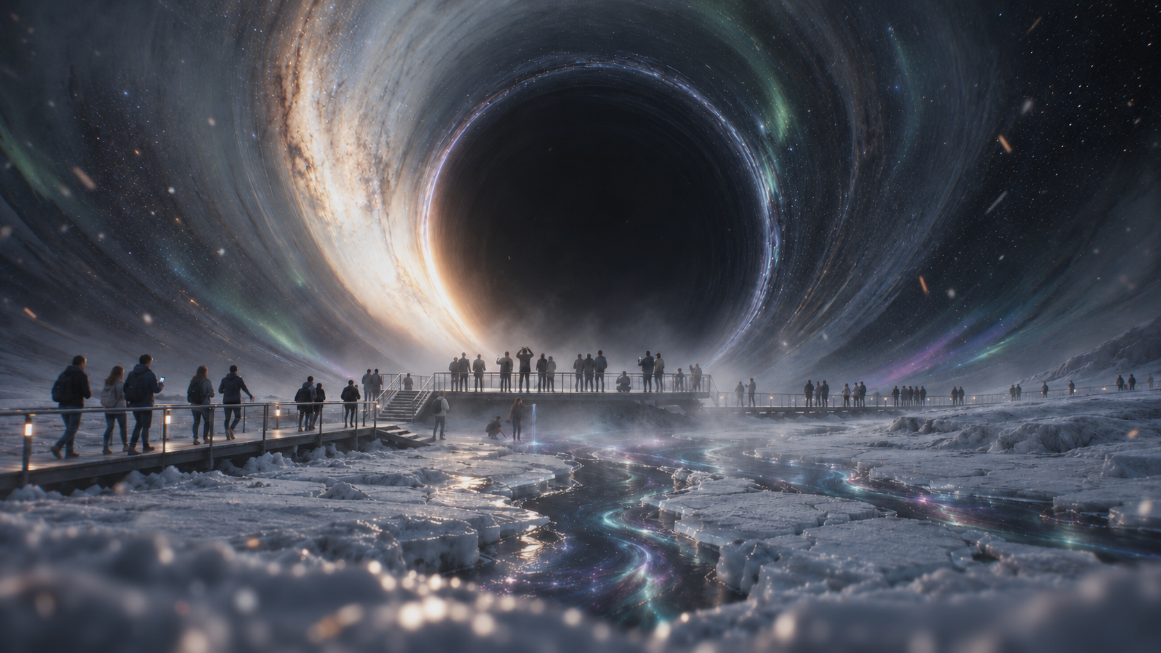Engineers approaching the Realm engine